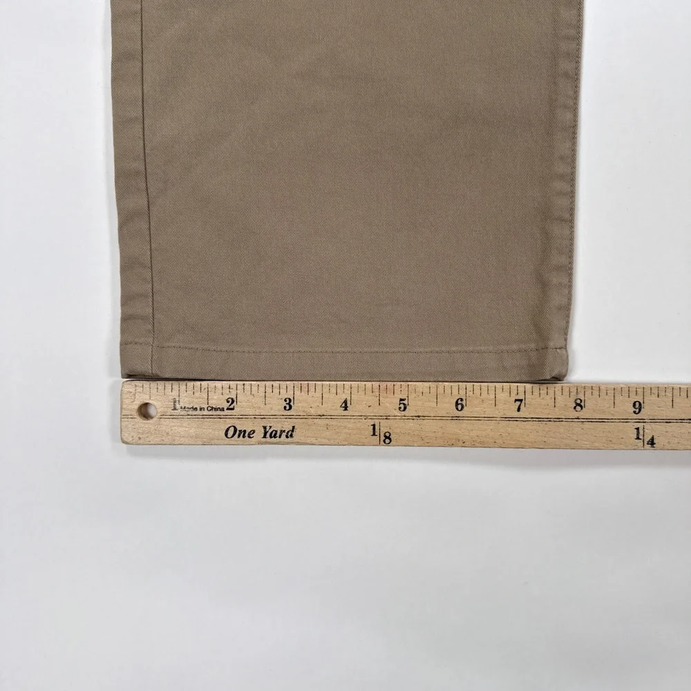 Flint and Tinder 365 Pant Mens 36 Khaki Straight Fit Stretch Chino Gorpcore